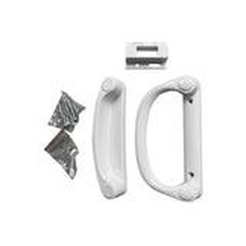 Handle Set, White, 3-15/16 in, SDH-SD-HDL-2035
