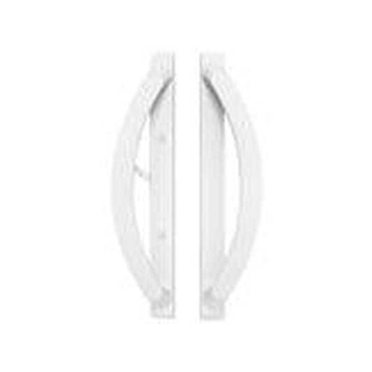 Handle Set, White, 3-15/16 in, SDH-SD-HDL-2057