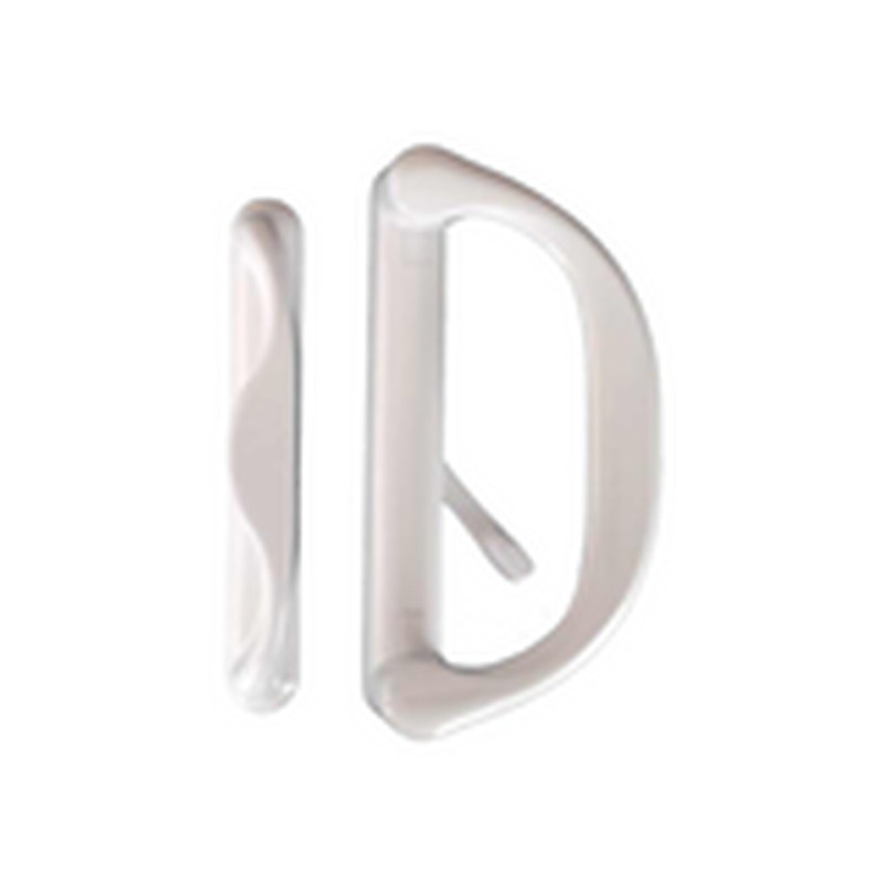Handle Set, White, 4-7/8 in